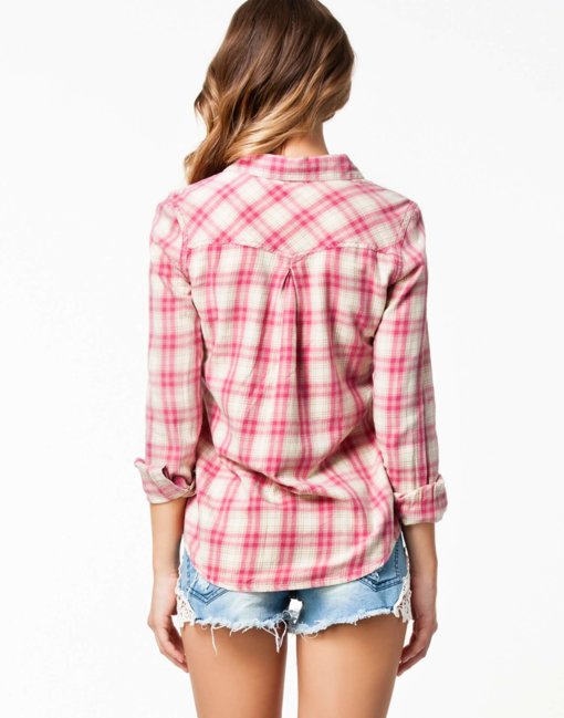 Pink Check Shirt Pink Check Shirt